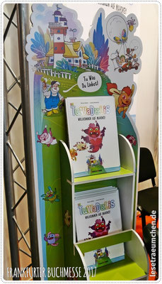 Das Display für ein tolles und sehr buntes neues Bilderbuch von ...