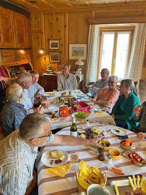 Stärkung vor Probebeginn