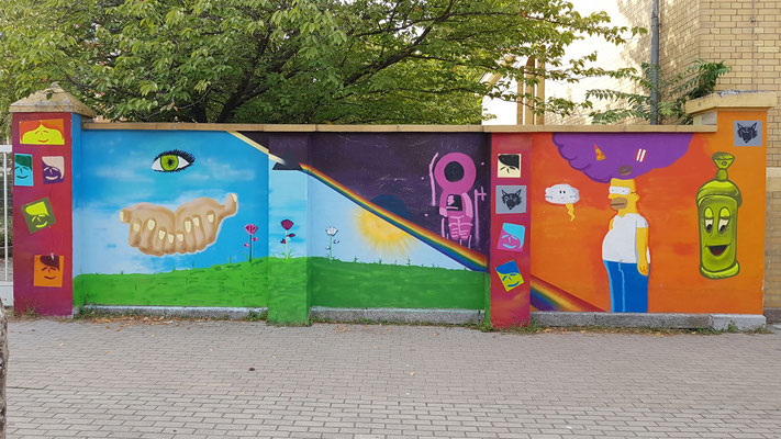 PAT23 - Graffiti Workshop Leipzig - 125. Schule