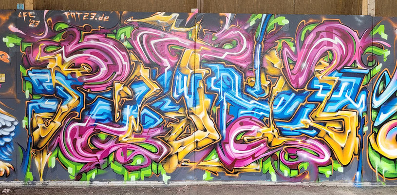 PAT23 Piece - Graffiti Kunst in Hannover 2023