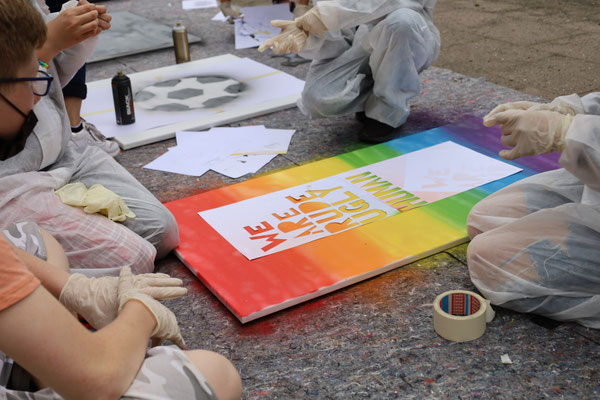 Graffiti Workshop Leipzig Schule
