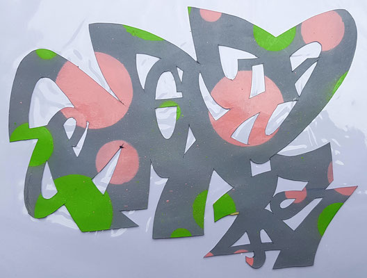 PAT23 - Schablonen Graffiti Style