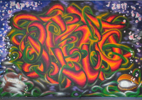 PAT23 "Lost Place" Mural - Graffiti Kunst Leipzig 2011