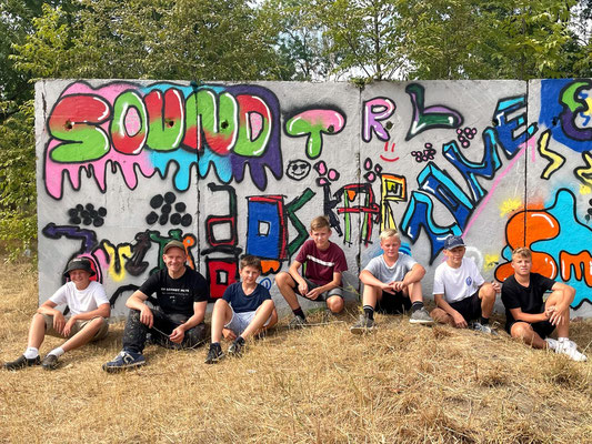 PAT23 - Graffiti Workshop Nähe Leipzig - Kindergeburtstag 