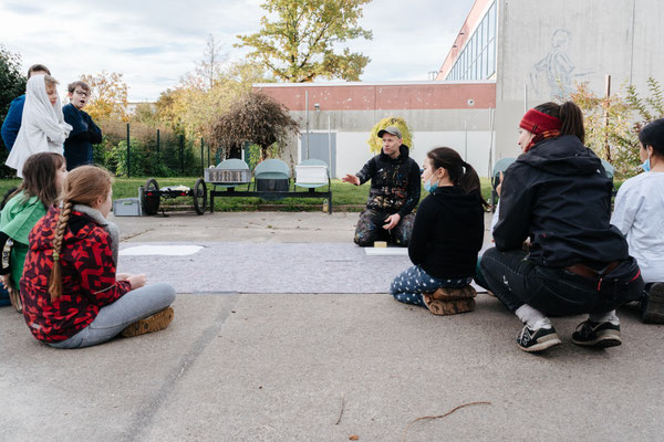 PAT23 & Fraencisart - Graffiti Projekt Leipzig - Kultur Kollaborateure 2021 - Foto: Tabea Hörnlein