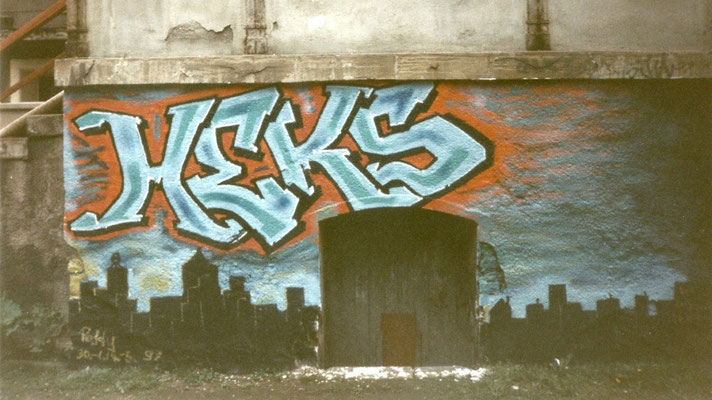 PAT23 "cHeks" - Old School Graffiti Kunst Leipzig 1997