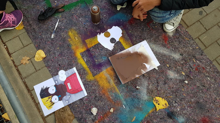 Graffiti Workshop Leipzig in Volkshochschule Dresden