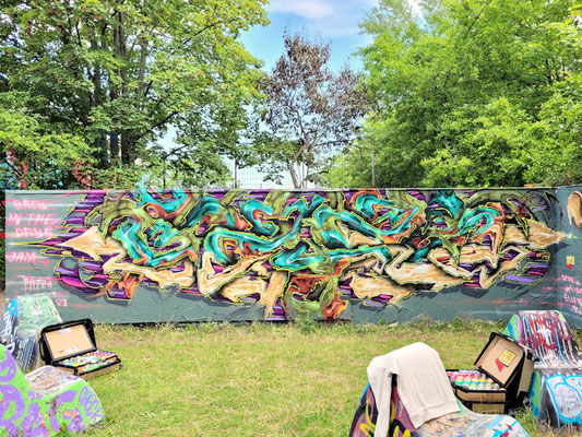 BACK IN THE DAYS | PAT23 Leipzig in Dresden | Graffiti Event 2023