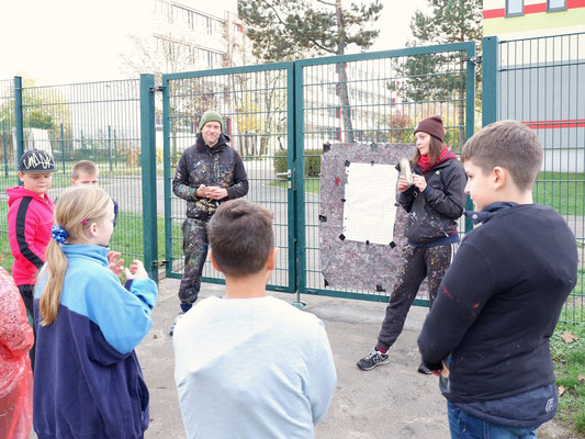 Graffiti Workshop Leipzig Grundschule