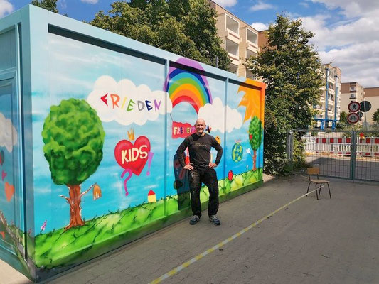 Graffiti Workshop Leipzig Grundschule