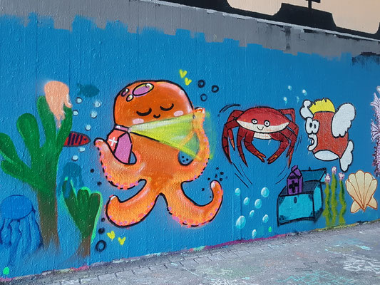 Graffiti Workshop Leipzig Firmenevent Betriebsausflug Teambuilding