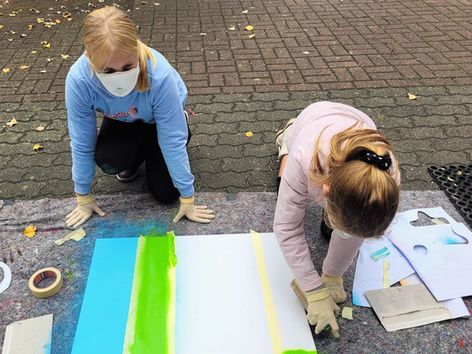 PAT23 & Fraen-Art - Graffiti Projekt Leipzig Paunsdorf - Kultur Kollaborateure 2025