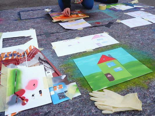 Graffiti Workshop Leipzig Grundschule