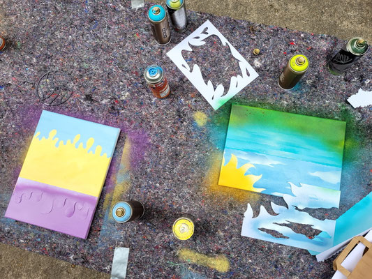 Graffiti Workshop Leipzig Freiwilligendienst