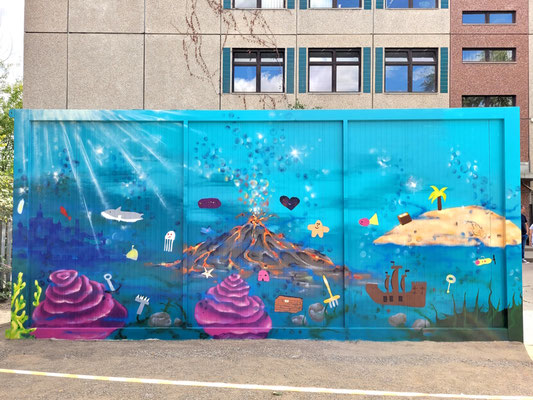 Graffiti Workshop Leipzig Grundschule