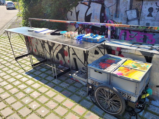 PAT23 Graffiti Projekt Leipzig - Zum 11. Geburtstag von Anika