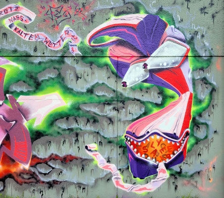 PAT23 "Fantasie" Character - Freestyle Graffiti Kunst Leipzig 2022