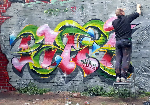 PAT23 Graffiti & Rap Angebot bei Urban Up Festival Leipzig 2019