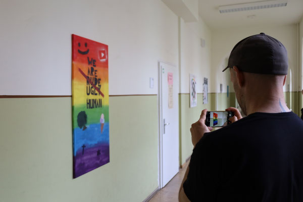 Graffiti Workshop Leipzig Schule