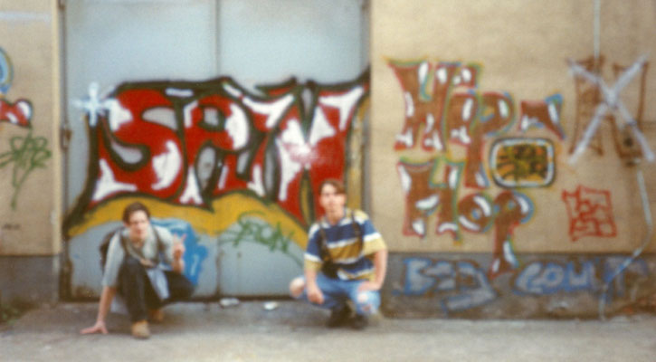 PAT23 "Spon" - 1. Graffiti Pt.2 - Old School Graffiti Kunst Leipzig 1994