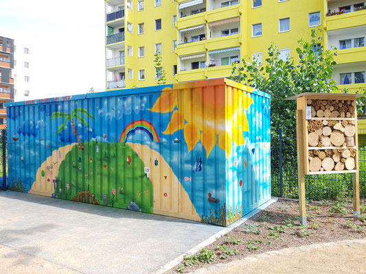 Graffiti Workshop Leipzig Grundschule