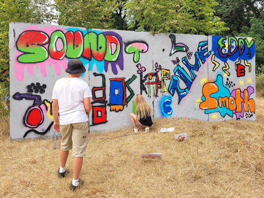 PAT23 - Graffiti Workshop Nähe Leipzig - Kindergeburtstag