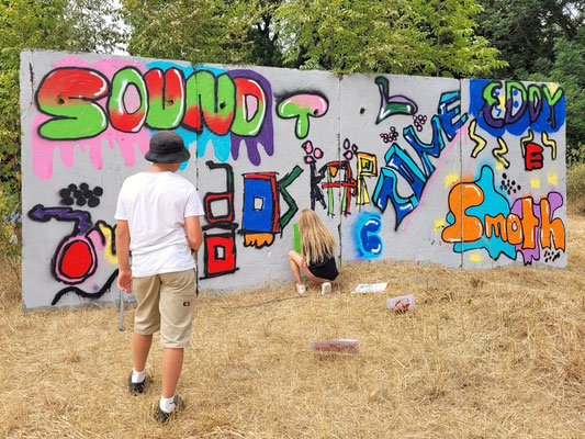 Graffiti Workshop Leipzig Kindergeburtstag