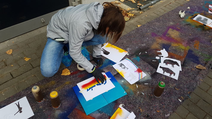 Graffiti Workshop Leipzig in Volkshochschule Dresden