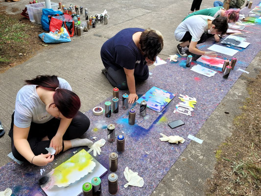 Graffiti Workshop Leipzig Freiwilligendienst