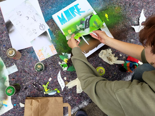 Graffiti Workshop Leipzig Freiwilligendienst