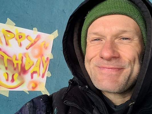 PAT23 Erlebnis Graffiti Projekt Leipzig - Zum 12. Geburtstag von Ella