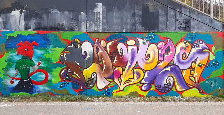 PAT23 & FRAEN LFE-Team - Graffiti Kunst Leipzig 2019