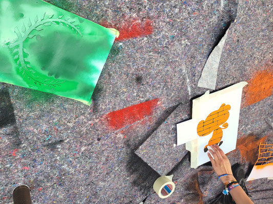 PAT23 Graffiti Projekt in Brandenburg für Freiwilligendienst Herbie e.V. Leipzig 2023