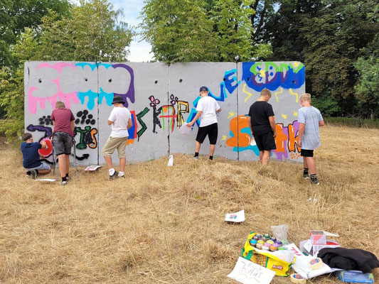 Graffiti Workshop Leipzig Kindergeburtstag
