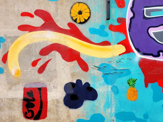 PAT23 - Schulhofgestaltung - Graffiti Projekt Rahn Oberschule Leipzig