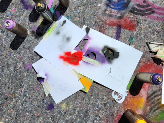 Graffiti Workshop Leipzig Schule