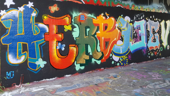 Graffiti Workshop Leipzig Freiwilligendienst Jugend
