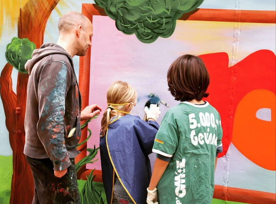 Graffiti Workshop Leipzig Grundschule