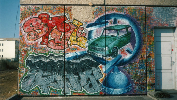 PAT23 "Car Style" - Old School Graffiti Kunst Leipzig 1996