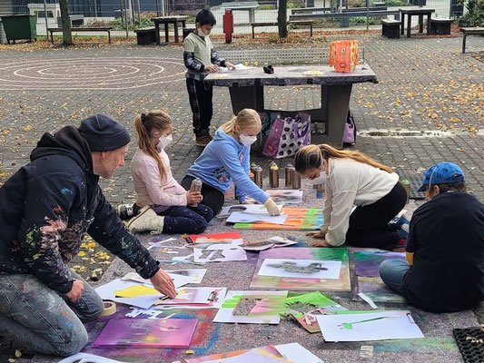 PAT23 & Fraen-Art - Graffiti Projekt Leipzig Paunsdorf - Kultur Kollaborateure 2025