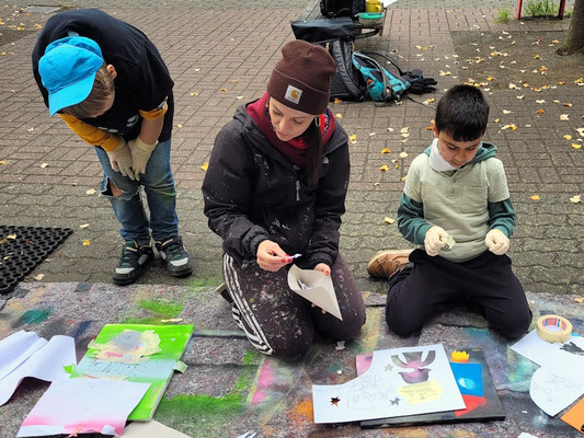 PAT23 & Fraen-Art - Graffiti Projekt Leipzig Paunsdorf - Kultur Kollaborateure 2025