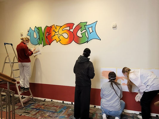 Graffiti Workshop Leipzig Gymnasium Schule