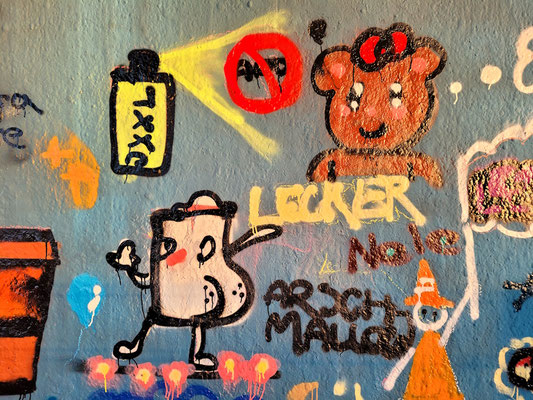PAT23 Erlebnis Graffiti Projekt Leipzig - Zum 12. Geburtstag von Ella