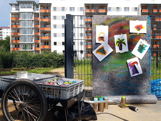 Graffiti Workshop Leipzig Grundschule