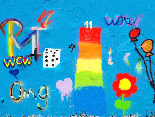 PAT23 Graffiti Projekt Leipzig - Zum 11. Geburtstag von Anika