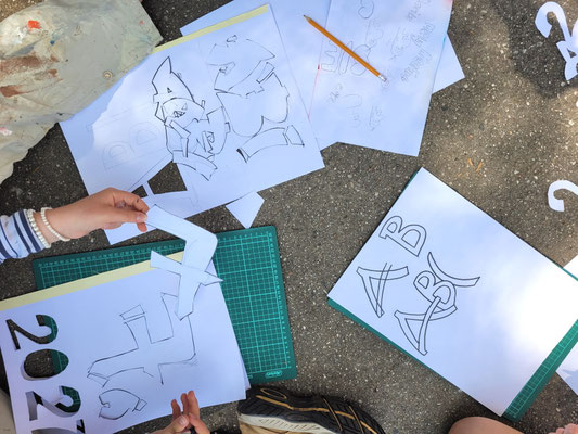 Graffiti Workshop Leipzig Gymnasium