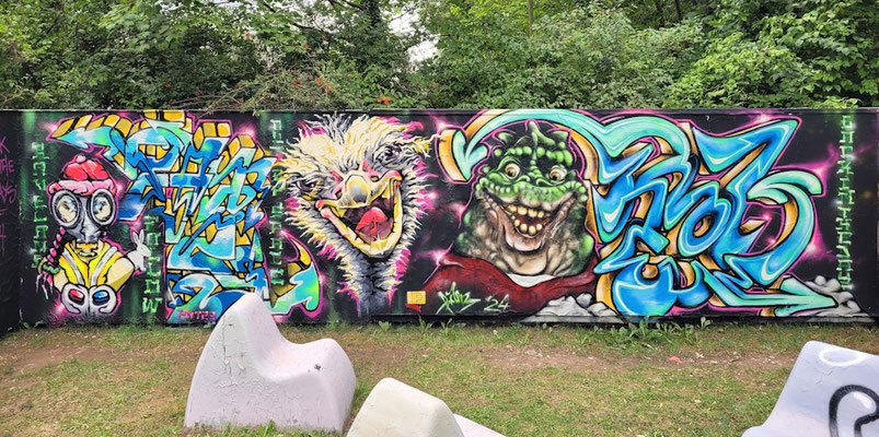 PAT23 & FRAEN LFE-Team - Graffiti Kunst Leipzig 2024