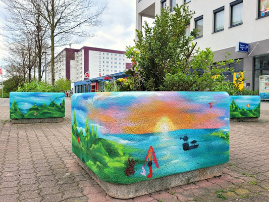 PAT23 Graffiti Projekt Leipzig Grünau WK8 2023
