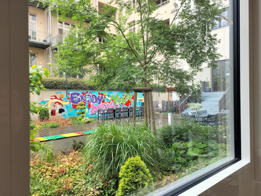 PAT23 - Schulhofgestaltung - Graffiti Projekt Rahn Oberschule Leipzig