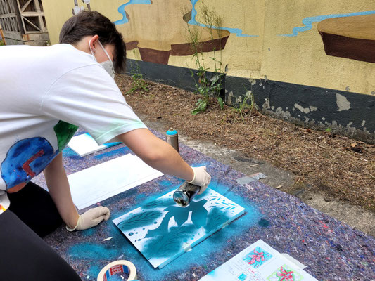 PAT23 - Graffiti Workshop -Woche für Herbie e.V. Leipzig 